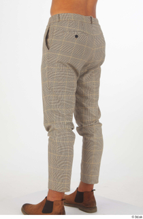 Nathaniel casual checkered skinny trousers dressed leg lower body 0004.jpg